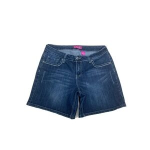 Loop Women's Shorts Blue Denim‎ Size 8 Jeans Mid Rise 5 pocket